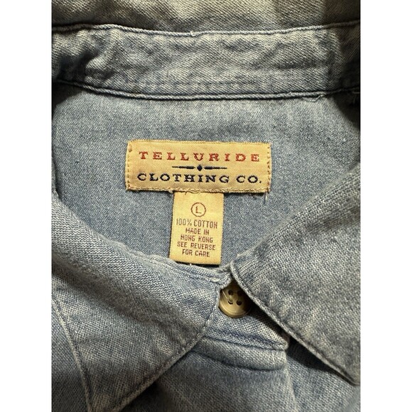 Telluride Clothing Co Christmas Dogs Long Sleeve Shirt Womens Size L - Picture 5 of 16